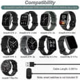 thumbnail image 5 of Smartwatch Cable Charger for Amazfit GTS 2 Mini GTR 2E T-Rex Pro Models, 5 of 5