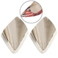 thumbnail image 1 of 1 Pair Metal Toe Caps Creative Protective Heel Decoration Shoes Supplies, 1 of 9