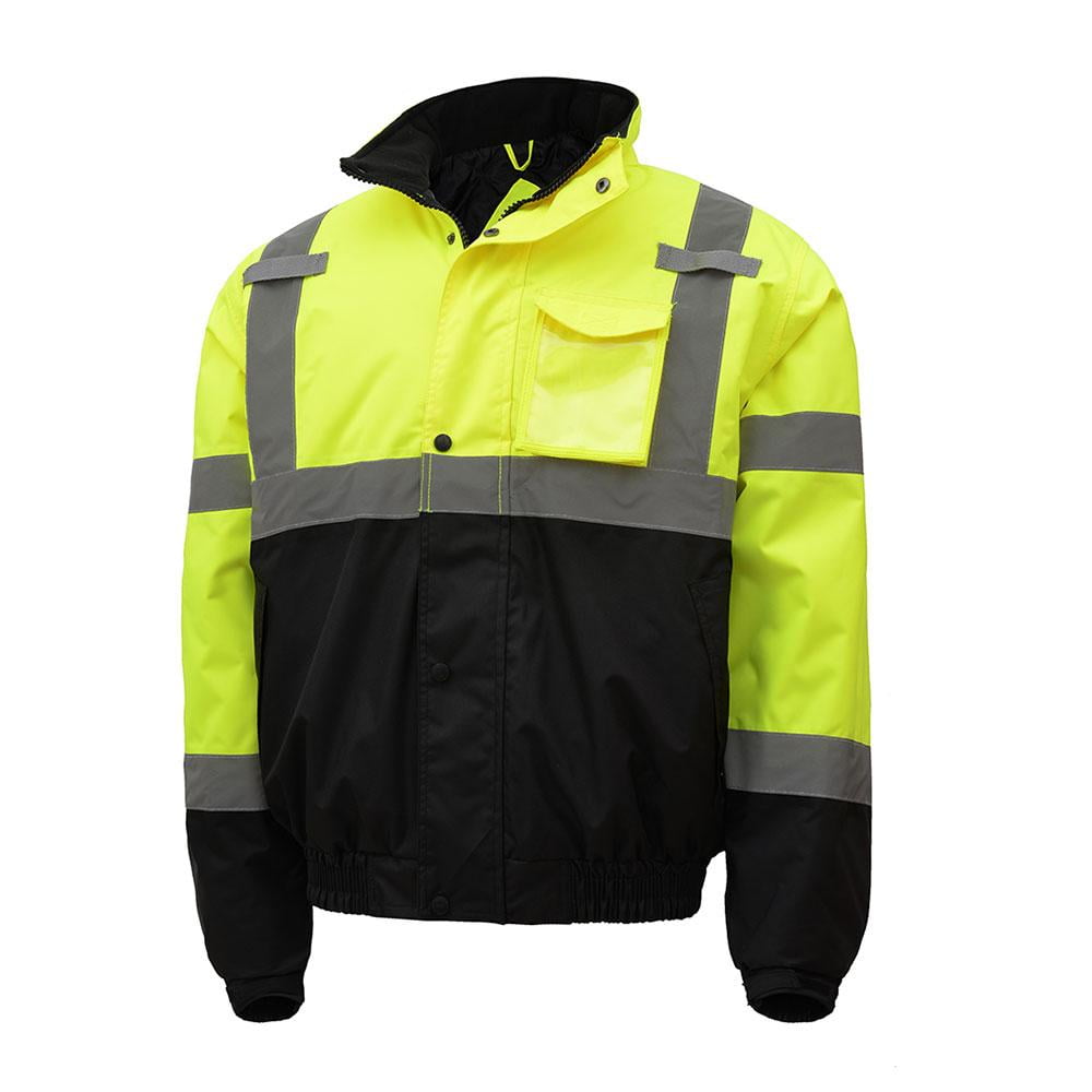 GSS Safety Class 3 Waterproof Bomber Jacket - Walmart.com
