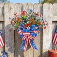 thumbnail image 6 of Independence Day Goose Clothing, Patriotic Outfit for 23 Inch Porch Goose, Red White Blue Costume Set for 4th of July Patio Garden Decoration, 6 of 7
