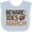 Blue and White, variant on Inktastic Beware the Ides of March Boys or Girls Baby Bib