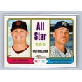 thumbnail image 1 of 2022 2023 Topps Heritage Giancarlo Stanton Joc Pederson #337 All Stars, 1 of 3