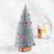 thumbnail image 1 of Adorno de árbol de Navidad plateado, decoración (altura 25 cm), 1 of 8