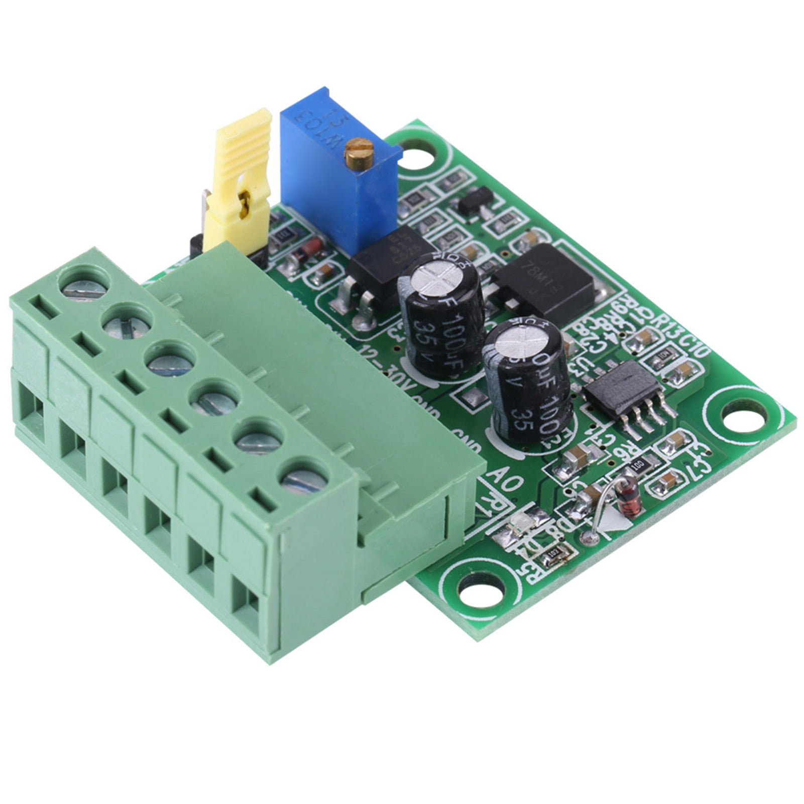 1-3KHZ to 0-10V PWM Signal to Voltage Converter Module Digital Analog Board Hot 