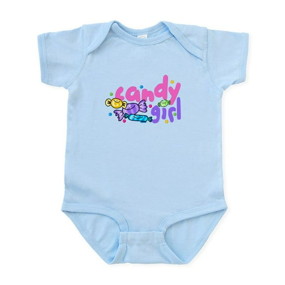 CafePress - Candy Girl Infant Bodysuit - Baby Light Bodysuit, Size Newborn - 24 Months