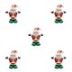thumbnail image 1 of Globo del día de Navidad Cateissary Patrones exquisitos Decoración de fiesta Papá Noel Multicolor, 1 of 6