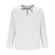 thumbnail image 5 of Blusas y camisas de manga larga con cuello en V para hombre, blusa informal de moda lisa con tirantes sueltos, blusa de manga larga con cuello en V, blusa de poliéster para hombre, 5 of 8