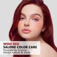 thumbnail image 2 of Red Wine Hair Dye Shampoo 3 in 1 Natural Hair Color Shampoo 10 PCS, Semi- Permanent Instant Hair Dye for Men & Women, 100% Grey Coverage Natural Hair Dye Shampoo (Wine Red), 2 of 7