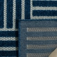 thumbnail image 6 of SAFAVIEH Cottage Portmont Geometric Indoor/Outdoor Area Rug Grey/Beige, 6'7" x 9'6", 6 of 7