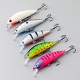 thumbnail image 2 of Señuelo Hundimiento Lento Ygjytge Cebo Duro Artificial 5 Uds. Pesca Con Ojos 3D para Trucha Lubina, 2 of 9
