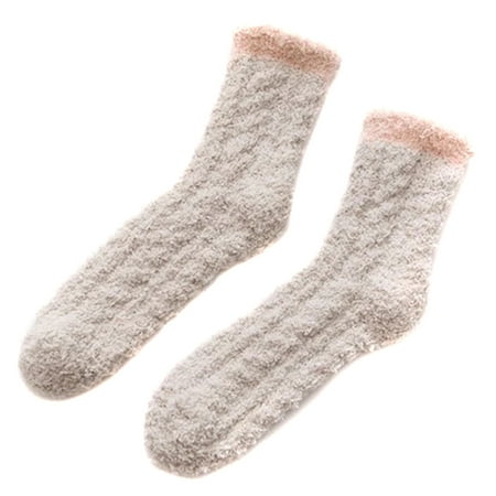 

Warm Lamb Wool Socks 2/4 Pairs Women Girl Warm Fleece Socks Middle Tube Socks Warm Lamb Wool Socks women winter socks Fleece soft women girl Winter Autumn Spring warm fashionable 2/4 Khaki 2pairs