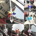 thumbnail image 4 of sweethay Decoración de cristal para el coche Iris Angel Crystal Suncatcher Colgante de cuentas colorido Adornos colgantes para el hogar del coche Automoción decorativa y accesorios No. 4 sweethay VI011983-04, 4 of 6