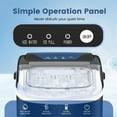 26.5lbs/24Hrs, 6 Mins/9 Pcs Bullet Ice, Portable Ice Maker for Kitchen