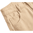 thumbnail image 3 of Boy's Skinny Fit Comfy Jeans Ripped Destroyed Distressed Stylish Slim Washed Denim Jeans Pants Khaki 16, 3 of 7