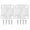 White, variant on WEUVEB Cooler Hinge Set Plastic Small Freezer Hinges for Home Use White 2Set