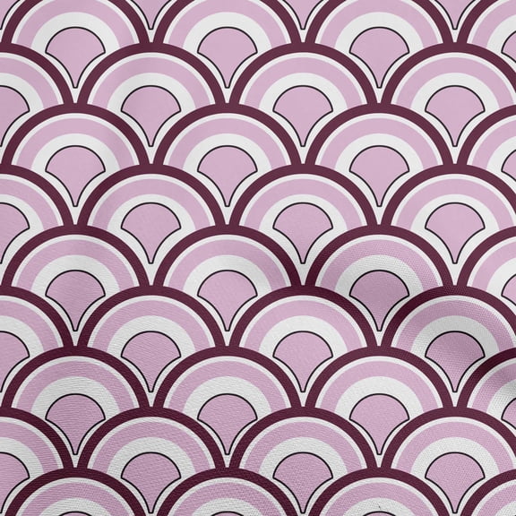oneOone Georgette Viscose Amethyst Fabric Asian Japanese Sewing Craft Projects Fabric Prints By Yard 42 Inch Wide