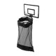 thumbnail image 4 of Bolsa de lavandería colgante para puerta, organizador de ropa sucia de gran capacidad, de malla. Negro, 4 of 9