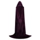 thumbnail image 2 of Disfraces de Halloween, mujeres, hombres, capa elegante, con capucha, bruja adulta, capas largas negras para fiestas navideñas, capas con capucha kenally JR0584-13B, 2 of 3