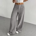 thumbnail image 3 of Yokua Women's Corduroy Wide-Leg Soft and Warm Work Pants, 3 of 8