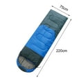 thumbnail image 4 of LJNYFDC Machine Washable Sleeping Bag Rectangular Adult Sleeping Bag with Zipper Soft Lining Adjustable Design Machine Washable Outdoor Hiking Sleeping Bag, 4 of 6