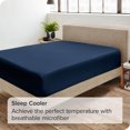thumbnail image 2 of Bare Home Deep Pocket Fitted Sheet - Ultra-Soft Wrinkle Resistant Microfiber, 2 of 7