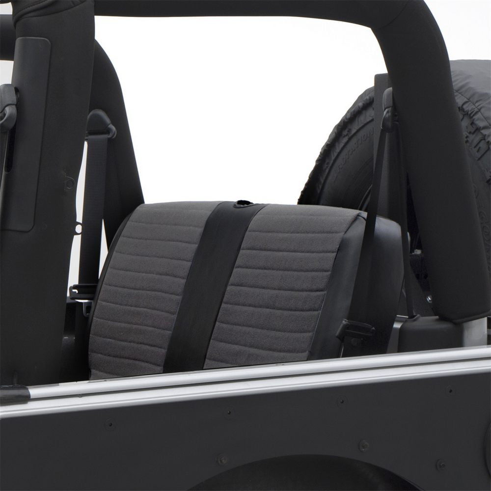 Smittybilt XRC Rear Seat Cover (Black/gray) - 755111 1995 Jeep Wrangler -  