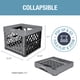 thumbnail image 2 of Caja de almacenamiento CleverMade CleverCrates, piedra de 25 l/6 galones, paquete de 3, 2 of 9