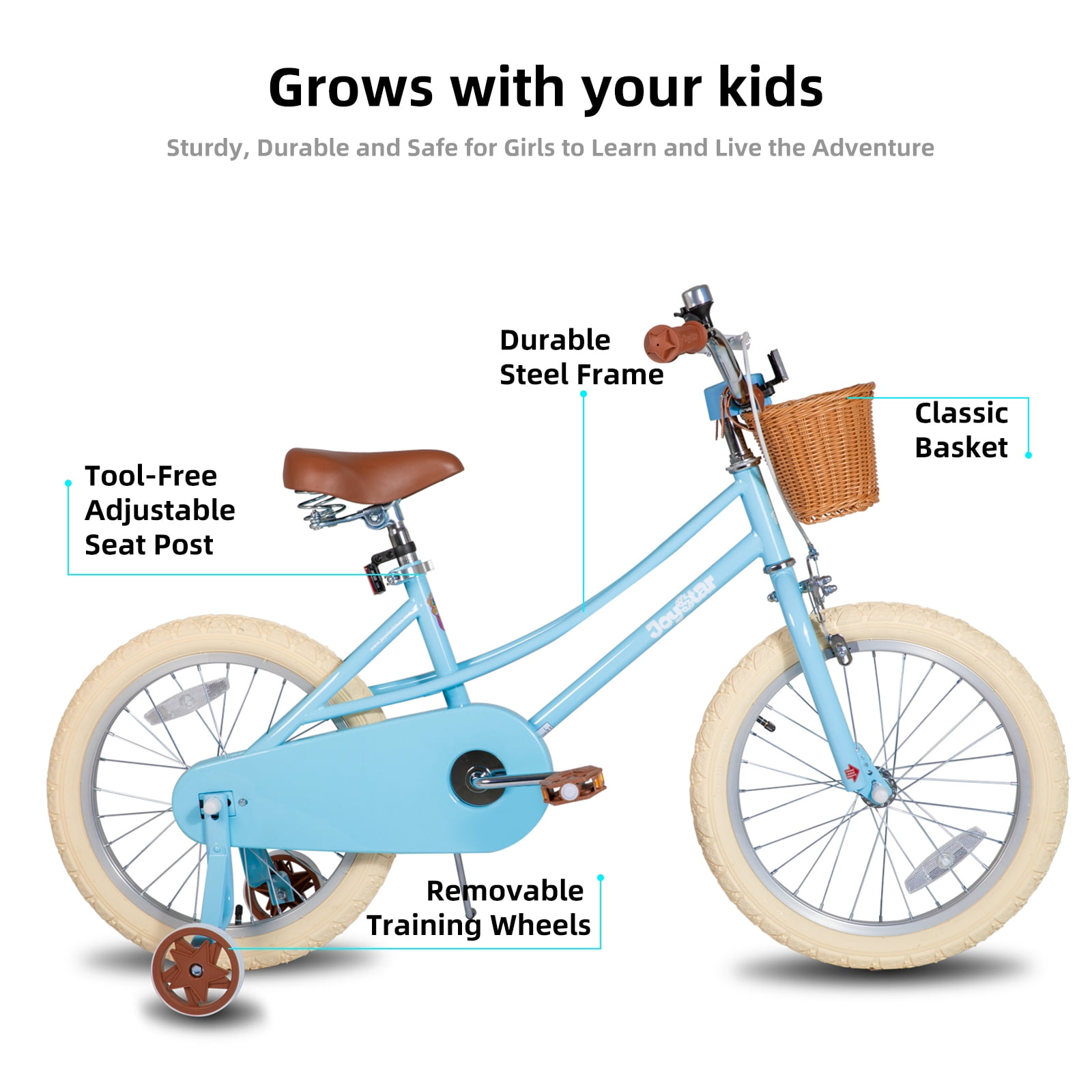 boy.girl  Glerc Skyline 20 Inch Kids Mountain Bike for Boys Girls 6 7