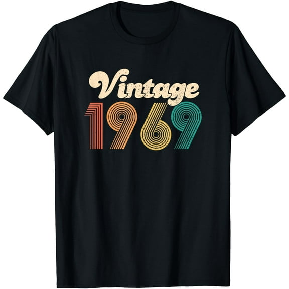 50th Birthday Gift - Vintage 1969 T-Shirt Classic Women Men
