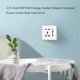 thumbnail image 4 of 2.1A Adaptador de Enchufe Cargador Pared USB Dual Interruptor Universal Wite Panel Corriente, 4 of 5