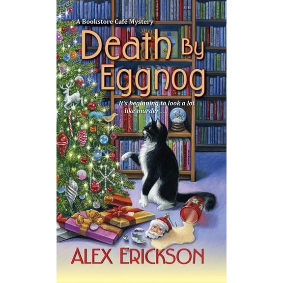 A Bookstore Cafe Mystery: Death by Eggnog (Series #5) (Paperback)