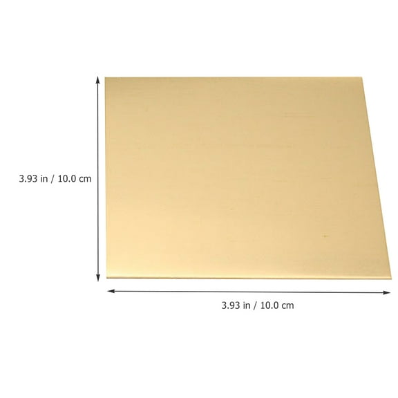 LEXSOMEO Copper Sheet DIY Jewelry Copper Sheet DIY Crafting Copper Plate Square Copper Sheet