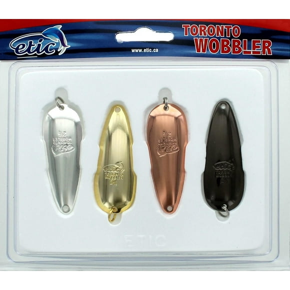 Etic 502-250DX Toronto Wobbler Spoon Kit, De Luxe 2.5", Spoon Kit, De Luxe 2.5"