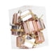 thumbnail image 5 of 9 piezas de adornos para árbol de Navidad, colgantes, manualidades, regalo reutilizable, pequeño regalo Oro rosa, 5 of 9