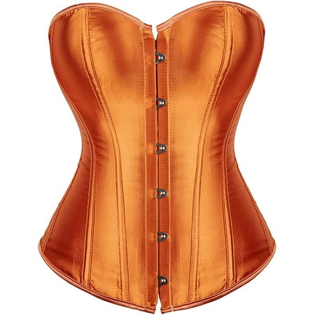 

QWZNDZGR Corsets for Women Plus Size Black Corset Sexy Bustier Corset Top Lingerie