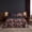 Black, variant on Boho Floral Bed Sheet Set Twin/Queen/King – Soft Lightweight Sheets with 15" Deep Pocket Fitted Sheet, All-Around Elastic