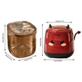 thumbnail image 5 of ANXPTIME Small Space Desktop Trash Can Press Lock Lid Devil Design ABS Waste Container, 5 of 15