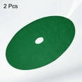 thumbnail image 3 of Uxcell 2pcs Tree Mulch Ring 32.3 Inch Non-Woven Round Tree Protector Weed Barrier Mat Plant Cover Rings for Weed Grass Control Root Protection, Green, 3 of 7