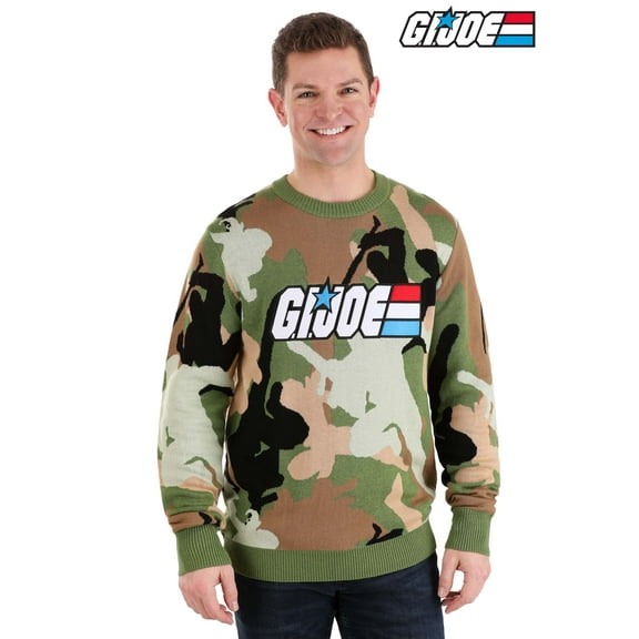 Adult Army Camo GI Joe Sweater