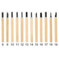 thumbnail image 4 of 1/3/4/5/6/8/10/12pcs Multistyles Woodworkers Gouges DIY Hand Tools Wood Carving Tool Detailed Woodworking Knife Basic Wood Cut Chisels Knife 19, 4 of 8