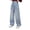 A02-Sky Blue, variant on Girls Wide Leg Jeans Casual Baggy Pants for Girl Cute Soild Straight Pant Y2k Trousers Fall Winter Streetwear,6-7 Years