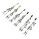 thumbnail image 5 of M Buder 6 Piezas Arreglos de Pesca Tipo Paraguas para Lobina con 5 Brazos y 8 Hojas Brillantes de Acero Inoxidable, Señuelos Multicapa Efecto Banco de Peces, Tamaño 21.00 cm / 8.27 inches, 5 of 9