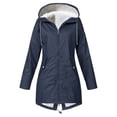 thumbnail image 1 of Manteau d'Hiver pour Femmes Mode Manteau à Manches Longues Cardigan Mi-Long Automne, 1 of 6