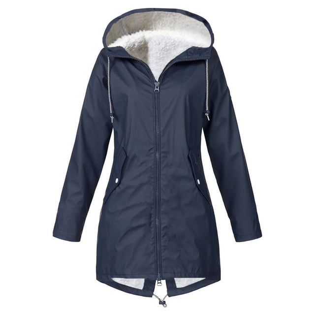 Manteau d'Hiver pour Femmes Mode Manteau à Manches Longues Cardigan Mi-Long Automne