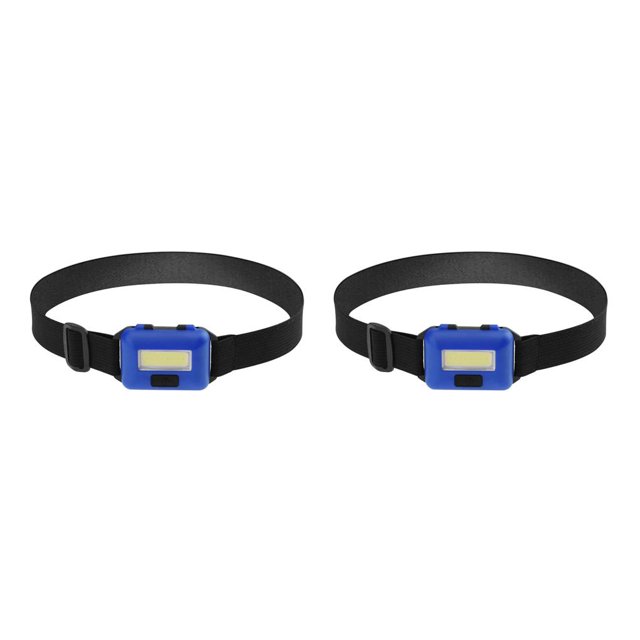 Advancent Linterna LED COB, 3 modos, faro delantero ajustable con diadema elástica, linterna, herramienta de iluminación, blanco para correr Type8 NO8 Advancent CBP229180