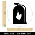 thumbnail image 2 of Fire Extinguisher Fireman Firefighter Self-Inking Rubber Stamp Ink Stamper - Lime Green Ink - Mini 1/2 Inch, 2 of 7