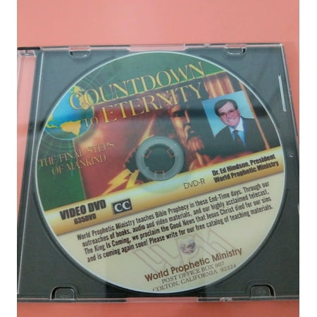 Countdown to Eternity (DVD, 2006) Dr. Ed Hindson~World Prophetic