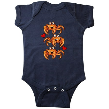 

Inktastic Crab Lover Cute Beach Gift Baby Boy or Baby Girl Bodysuit