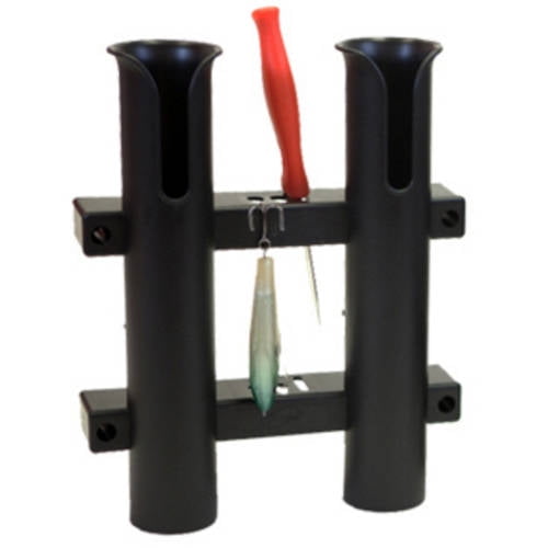 Fish On FishOn! Double Rod Holder, White