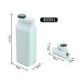 thumbnail image 7 of SPRING PARK 400/600ml Collapsible Water Bottles Leakproof Valve Reuseable Silicone Leak Proof Water Bottle for Gym Camping Hiking Travel Sports Lightweight Durable, 7 of 7